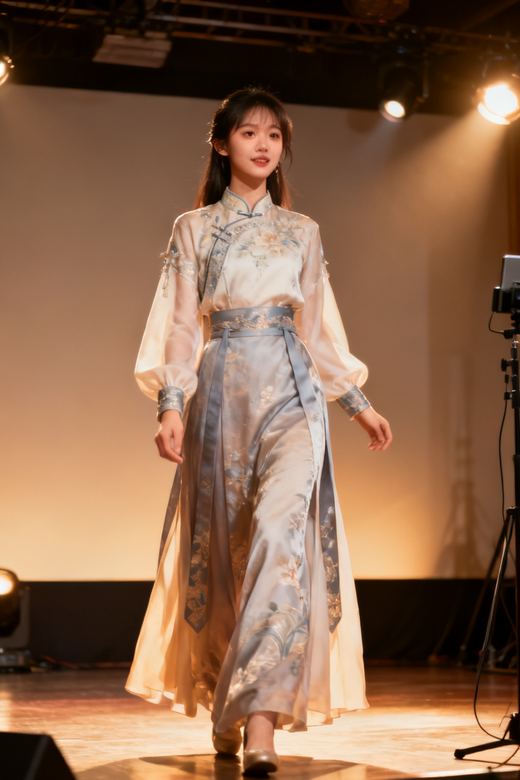 华服才艺舞台实拍
